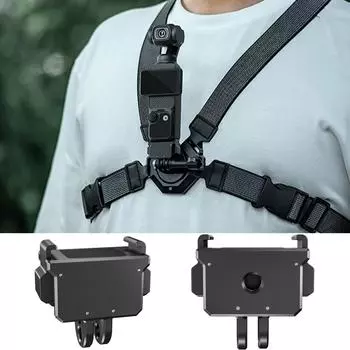 Быстросъемный магнитный адаптер для крепления камер Pocket 3, обеспечивающий устойчивость и совместимость с несколькими интерфейсами