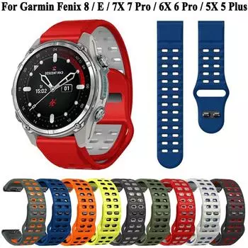 Быстросъемный ремешок для Garmin Fenix E 8 7 7x 6 6X Pro 5X 5 Plus Epix Pro Tactix 7 Pro G1 Gen2 Enduro3 2 Forerunner945 Аксессуары для смарт-браслетов 22mm