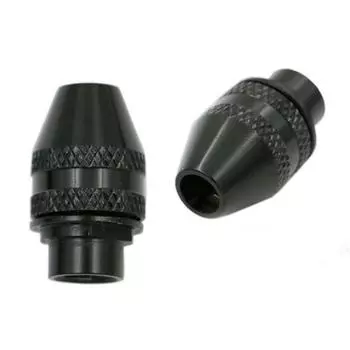 Быстросменный адаптер для вращающихся аксессуаров, инструмент 7 мм 1X 0,4-3,2 мм, черный