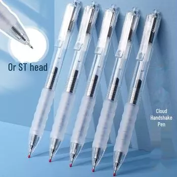 Быстросохнущая черная ручка для студентов против усталости - нейтральная ручка-кисть для домашнего задания 3 pens