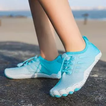 Быстросохнущая детская болотная обувь, дышащая детская обувь цвета морской волны, легкая водная обувь для мальчиков и девочек для плавания, дрифта, серфинга 28 жёлтый/белый