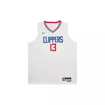 Быстросохнущая дышащая майка Nike Kids Los Angeles Clippers Paul George, баскетбольная майка, детские топы белого цвета 3Z2B7BZ1P-CLIPG
