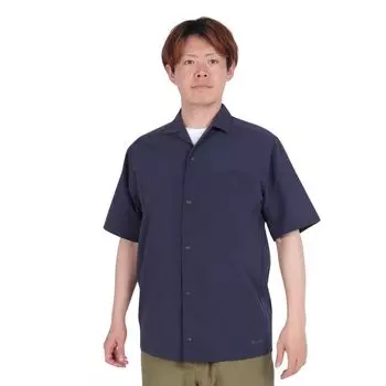 Быстросохнущая рубашка Quick Dry темно-синего цвета [Snow Peak] тёмно-синий