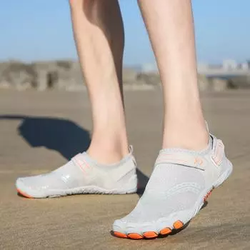 Быстросохнущая треккинговая обувь для женщин и мужчин, легкая спортивная обувь для пляжного каяка, лодки 39 серый