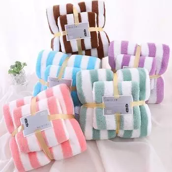 Быстросохнущее банное полотенце, очень мягкое, приятное для кожи, впитывающее многоцветное полотенце для душа, полотенце для лица, принадлежности для ванной комнаты кофейный