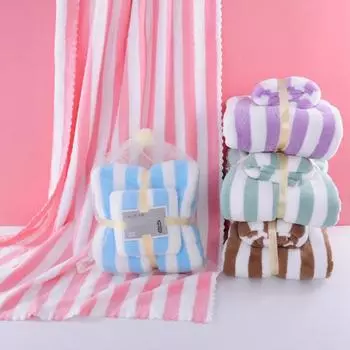 Быстросохнущее банное полотенце Супермягкое дружелюбное впитывающее многоцветное полотенце для душа для лица фиолетовый