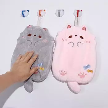 Быстросохнущее чистящее полотенце Подвесные кухонные полотенца Тряпка Полотенце для рук Кухня хаки