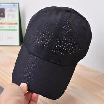 Быстросохнущие летние кепки для женщин и мужчин, кепка для бега, сетчатая однотонная однотонная уличная рыбалка, пеший туризм, спортивные шапки, женская шляпа от солнца