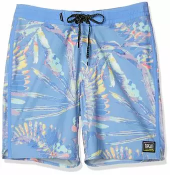 Быстросохнущие шорты для плавания Ho MIRAGE MASON NATIVE Swimwear Купальник Япония 32-японский размер [Rip Curl] Мужские (Модель Мейсона) [S01-504 / 19 ] BLU_Синий