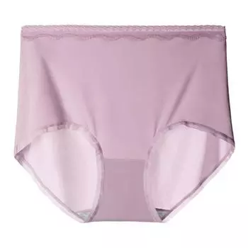 Быстросохнущие трусики Bare Sense of Ice Silk, женские трусы, антибактериальные ультратонкие трусы, женские треугольные брюки с высокой талией и подтяжкой живота, ягодицы M чёрный