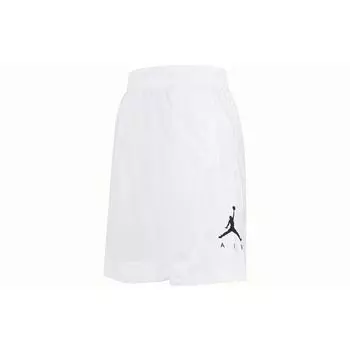 Быстросохнущие вязаные баскетбольные шорты Air Jordan Rise в полоску с треугольным принтом, мужские брюки белого цвета BV5265-100 XXXL