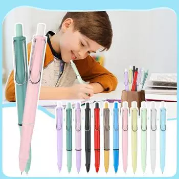 Быстросохнущий чернильный пресс для ручки, многоразовая чернильная ручка для письма, выдвижной пресс, черные чернильные ручки для дома, школы, офиса, письмо 10 мл One Size