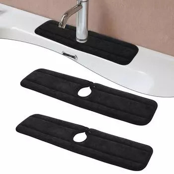 Быстросохнущий поднос для раковины, противоскользящий, водопоглощающий, органайзер для раковины, держатель для губки, подставка для