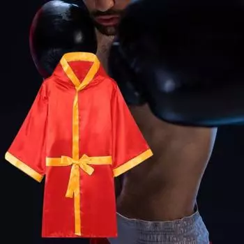 Быстросохнущий удобный поясной ремень для мужчин, боксерский халат, кикбоксинг, униформа, боксерский зал XL синий