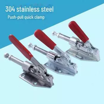 Быстрозажимной патрон Push-Pull из нержавеющей стали 36020 - Инструмент для деревообработки TK-36020 iron galvanized