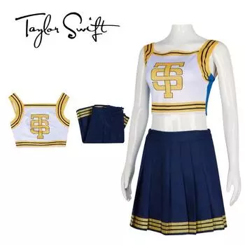 Быстрый Чирлидинг Тейлор Юбка для Танцев Костюм Униформа Аниме Вечеринка Болельщики Хэллоуин S