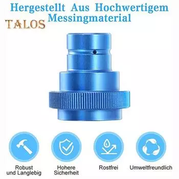 Быстрый конвертер CO2. Прочная замена. Простая установка. Экологически чистый аппарат для приготовления газированной воды. Соединительные аксессуары. золотистый