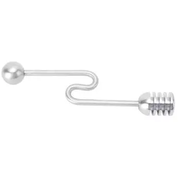 Бытовая 304 нержавеющая сталь десертная ложка для меда палочка для смешивания кухонные принадлежности для приготовления пищи