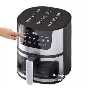 Бытовая электрическая фритюрница 7 л Аэрофритюрница большой емкости, встроенная электрическая духовка Аэрофритюрница Airfreer 220 В Аэрофритюрницы с низким содержанием масла UK
