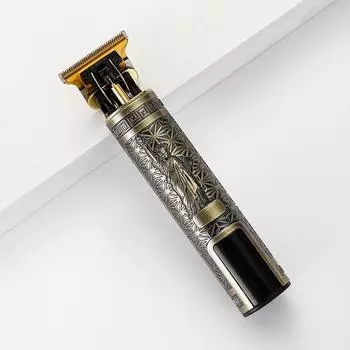 Бытовая электрическая машинка для стрижки волос, мощный пластиковый экран, электрический нажимной нож для зарядки статуи Свободы 1