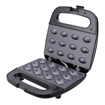 Бытовая электрическая орехорезка, портативная сэндвичница, сковорода, доска с антипригарным покрытием, машина для выпечки завтраков 750 Вт чёрный