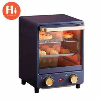 Бытовая электрическая печь для выпечки, 12 л, мини-вертикальная печь, интеллектуальная машина для приготовления пиццы, десерта, торта, 60 минут, инструменты для выпечки, 220 В 220V
