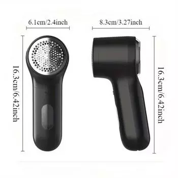 Бытовая бритва для одежды Портативная бритва для одежды Устройство для удаления катышков из ткани Перезаряжаемое устройство для удаления катышков USB-перезаряжаемая бритва для ткани белый