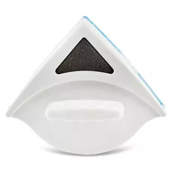 Бытовая двухсторонняя магнитная щетка для протирания стекла, домашний стеклоочиститель, средство для мытья окон, щетки для чистки стекла 3 to 8 MM Glass белый