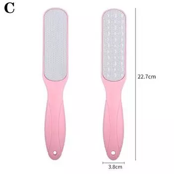 Бытовая двухсторонняя пилка для ног Щетка-шлифовальная машина Скраб для ног Удаление омертвевших клеток кожи Средства для педикюра Средства для ухода за ногами