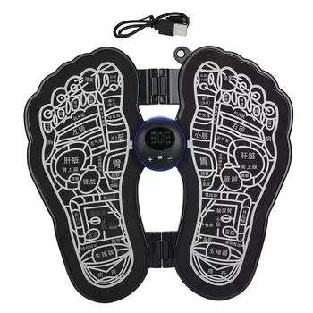 Бытовая EMS импульсная массажная подушка для ног, облегчение мышечной боли, физиотерапия, массажер для ног, тип зарядки