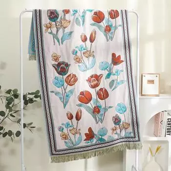 Бытовая химия быстросохнущая увеличенная накидка 80X160 см хлопчатобумажная марля банное полотенце впитывающее мягкое унисекс одеяло для обеденного перерыва банное полотенце 80X160cm