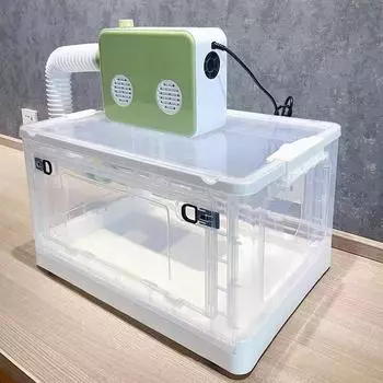 Бытовая кабина для сушки домашних животных, маленькая бесшумная сушилка для собак, фен для груминга, профессиональный сушильный шкаф, ванна для кошек, товары для животных