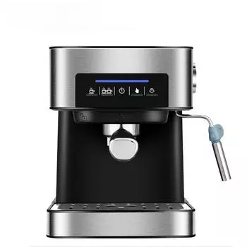 Бытовая кофемашина 1,5 л, полуавтоматическая итальянская кофеварка для эспрессо, давление 20 бар, капучино, мока, паровой вспениватель молока