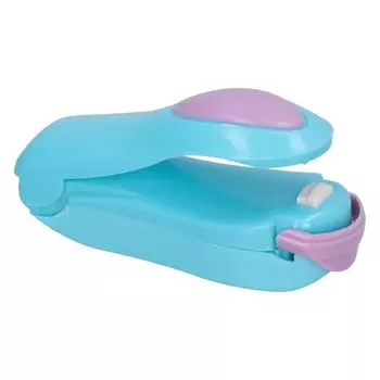 Бытовая машина для запечатывания пищевых продуктов Мини Портативная машина для запечатывания пищевых пластиковых продуктов для дома OutdoorBlue синий