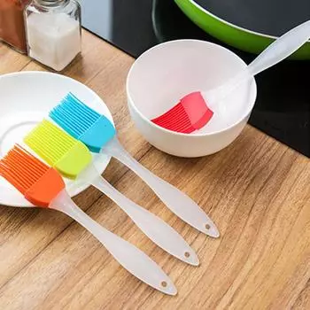 Бытовая масляная кисть Силиконовые случайные цвета Инструменты для выпечки Инструменты для барбекю Домашняя жизнь Кухонные принадлежности Кисточка для выпечки Уникальная стойкость к высоким температурам
