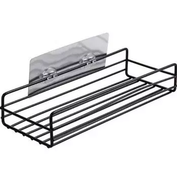 Бытовая многофункциональная кухонная туалетная тумба без железа, настенная полка для хранения белый