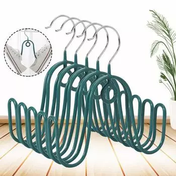 Бытовая многофункциональная вешалка для обуви, сушилка для обуви, сушилка для обуви на открытом балконе, крючок, уличная вешалка для сандалий, товары для дома 1pc розовый