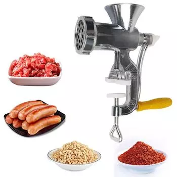 Бытовая мясорубка, ручная мясорубка, многофункциональная насадка для колбас, ручной кухонный инструмент, кухонный комбайн, измельчитель овощей