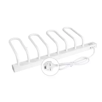 Бытовая настенная электрическая сушилка для обуви из алюминия с термостатом