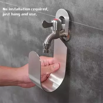 Бытовая настенная стойка для хранения шланга для полива крана, кронштейн для наружного водопровода, крючок для крана для мойки автомобиля из нержавеющей стали 304