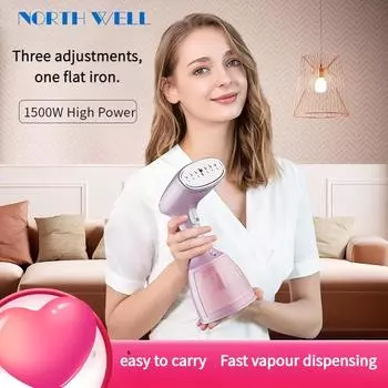 Бытовая небольшая ручная паровая гладильная машина портативная электрическая European Standard