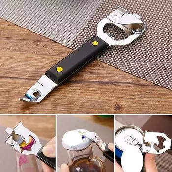 Бытовая открывалка для пивных бутылок Открывалка для бутылок Многофункциональная открывалка для консервных банок Открывалка для бутылок с напитками