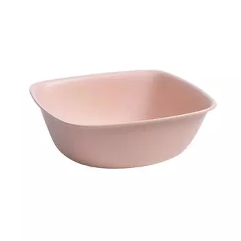 Бытовая пластиковая раковина для мытья посуды, симпатичная квадратная раковина для мытья посуды, маленькая розовая