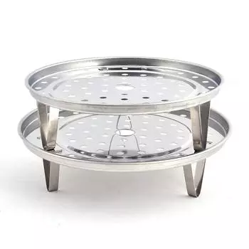 Бытовая полка для яиц из нержавеющей стали с антипригарным покрытием 20cm