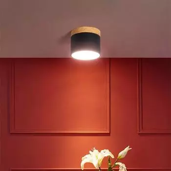 Бытовая потолочная лампа в современном стиле, подходит для комнаты, гостиной, спальни, балкона, коридора, домашнего интерьера, комнаты, декоративного освещения Three color dimming синий