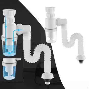 Бытовая раковина, канализация для ванной комнаты 32mm