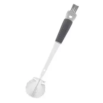 Бытовая съемная длинная ручка силиконовая щетка пять в одном очищающая чашка для воды настенный отбойник складная щетка One Size