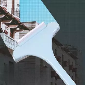 Бытовая щетка для оконной сетки, артефакты, скребок для стекла, неразборные чистящие средства, принадлежности, марлевая щетка для стеклоочистителя 54*21*4.5cm синий