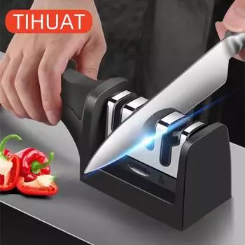 Бытовая шлифовальная машина для ножей, кухонная многофункциональная трехсекционная алмазная резка для заточки 01