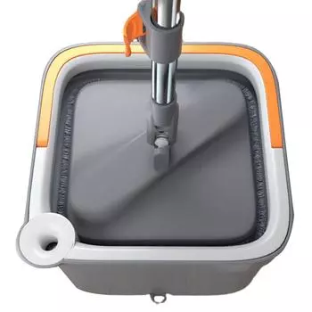 Бытовая швабра для уборки с отделением воды, вращающаяся на 360 градусов, автоматическая швабра для пола из микрофибры, бесплатная ручная мойка с ведром, самоочищающаяся